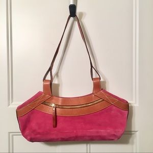 Kate Spade Hot Pink Suede Purse